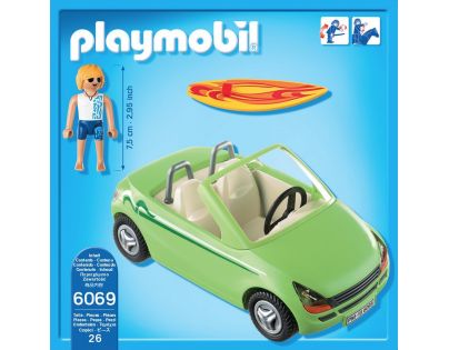 Playmobil 6069 Kabriolet se surfařem