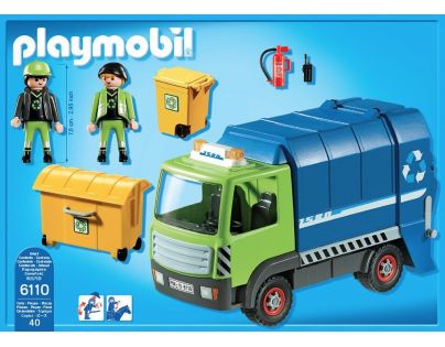 Playmobil 6110 Vůz na tříděný odpad