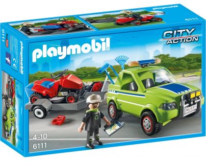 Playmobil 6111 Zahradnický vůz se sekačkou
