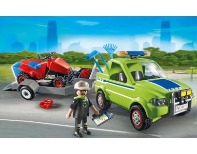 Playmobil 6111 Zahradnický vůz se sekačkou