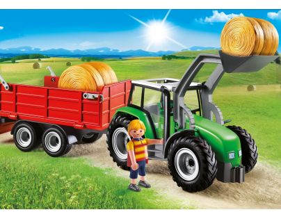 Playmobil 6130 Traktor s prívesom