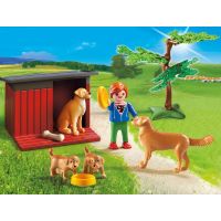 Playmobil 6134 Zlatý retriever se štěňaty 2