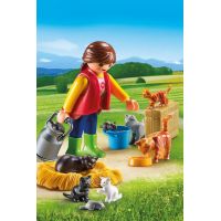 Playmobil 6139 Dívka s kočičí rodinou 2