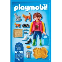 Playmobil 6139 Dívka s kočičí rodinou 3