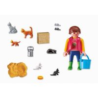 Playmobil 6139 Dívka s kočičí rodinou 4