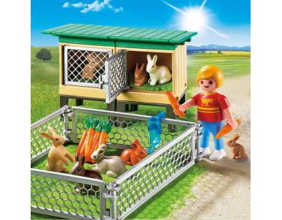 Playmobil 6140 Králíkárna s venkovním výběhem