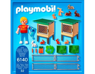 Playmobil 6140 Králíkárna s venkovním výběhem