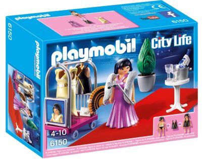 Playmobil 6150 Celebrita na červeném koberci