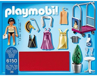 Playmobil 6150 Celebrita na červeném koberci