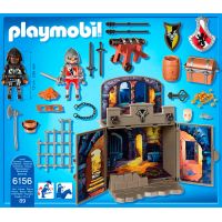 Playmobil 6156 Zavírací box Rytířská pokladnice s klíčem 3