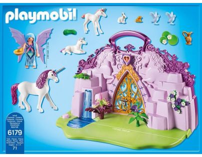 Playmobil 6179 Přenosný kufřík s jednorožci