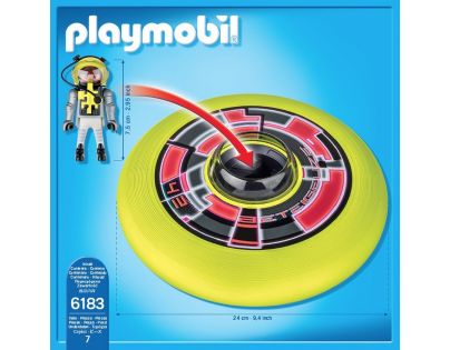 Playmobil 6183 Super létající talíř s astronautem