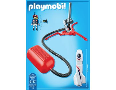 Playmobil 6187 Raketa s odpalovacím zařízením