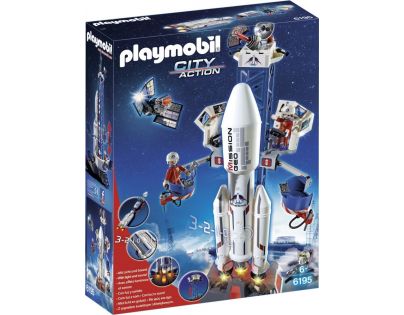 Playmobil 6195 Vesmírná základna s kosmickou raketou