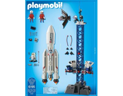 Playmobil 6195 Vesmírná základna s kosmickou raketou