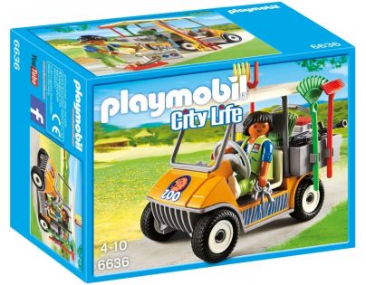 Playmobil 6636 Vozidlo správcu ZOO
