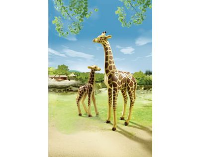 Playmobil 6640 Žirafa s mláďaťom