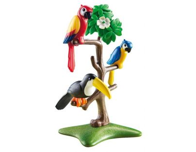 Playmobil 6653 Papoušci a tukan na stromě