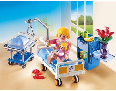 Playmobil 6660 Nemocniční pokoj s dětskou postýlkou