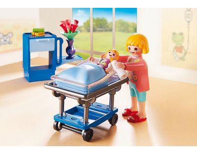 Playmobil 6660 Nemocniční pokoj s dětskou postýlkou