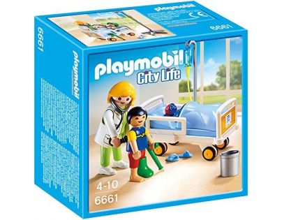 Playmobil 6661 Dětská lékařka s pacientem