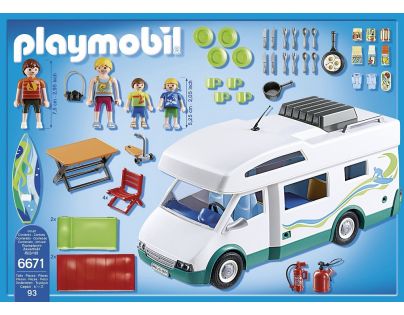 Playmobil 6671 Rodinný obytný vůz