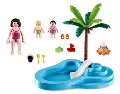 Playmobil 6673 Dětský bazén se skluzavkou