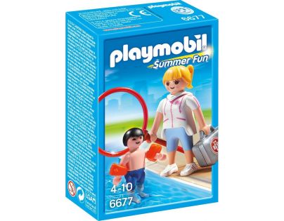 Playmobil 6677 Plavčíčka a malý plavec