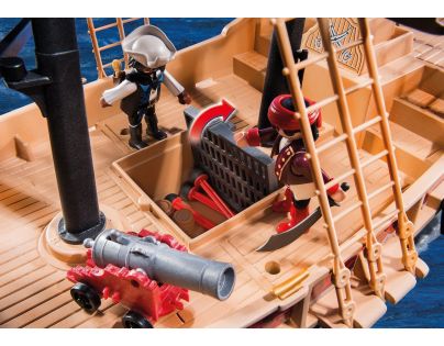 Playmobil 6678 Pirátská bitevní loď