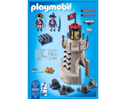 Playmobil 6680 Vojenská věž s majákem