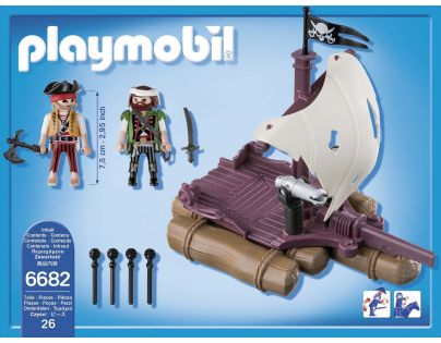Playmobil Pirátský vor