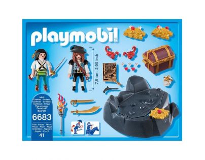 Playmobil 6683 Pirátská skrýš