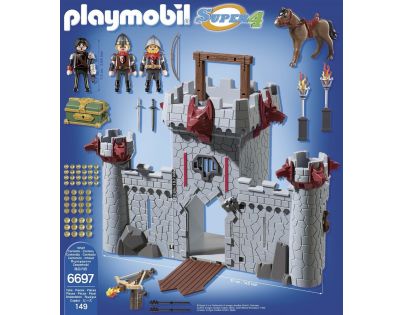 Playmobil 6697 Přenosný hrad Černého barona