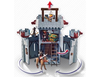 Playmobil 6697 Přenosný hrad Černého barona
