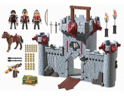 Playmobil 6697 Přenosný hrad Černého barona
