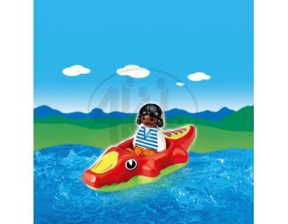 Playmobil 6764 - Dítě s krokodýlí lodičkou