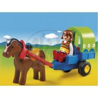 Playmobil 6779 - Kočárek s poníky 2