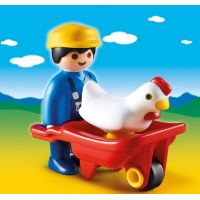 Playmobil 6793 Farmář s kolečkem 2