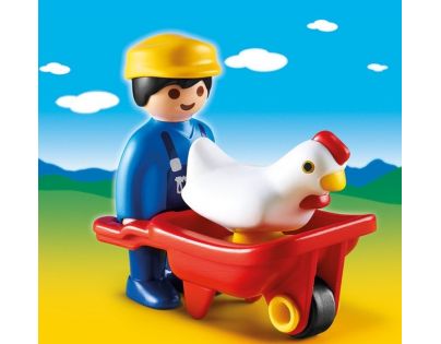 Playmobil 6793 Farmář s kolečkem