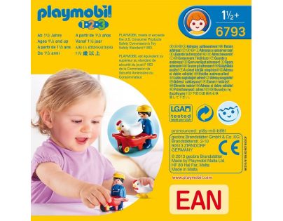 Playmobil 6793 Farmář s kolečkem