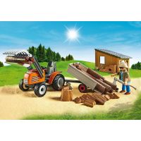 Playmobil 6814 Dřevorubci s traktorem 3