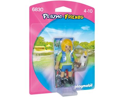 Playmobil 6830 Cvičitelka zvířat s kakadu