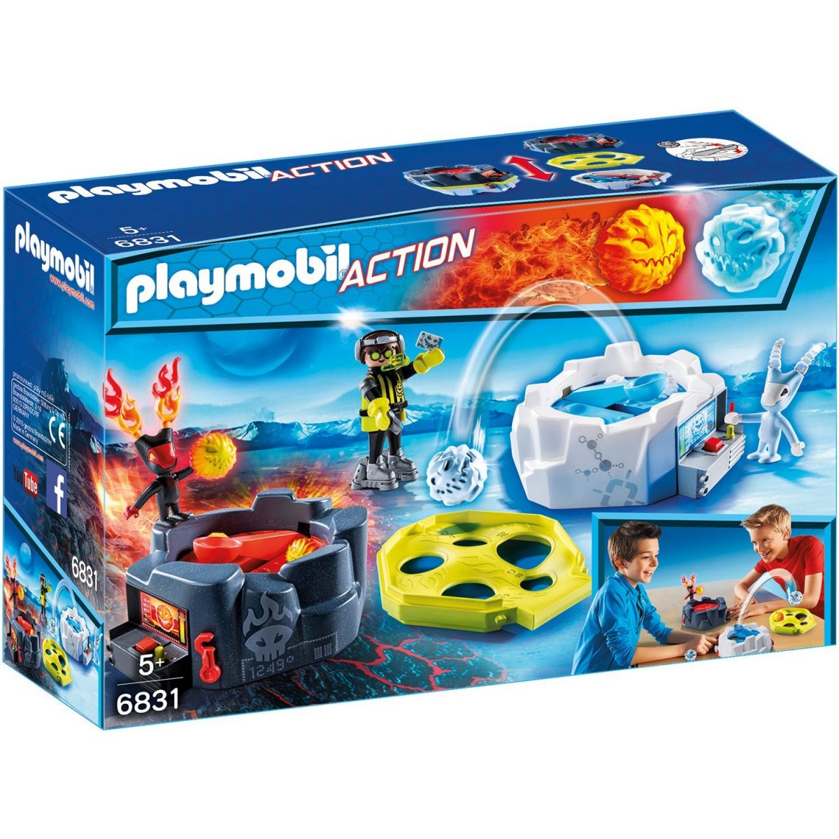 Playmobil 6831 Fire and Ice Action Game