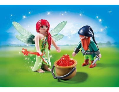 Playmobil 6842 Duo pack Víla s trpaslíkom