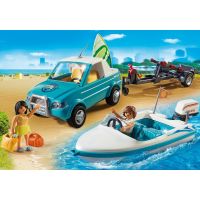 Playmobil 6864 Pickup surfaře s motorovým člunem 2