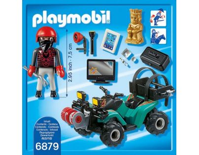 Playmobil 6879 Čtyřkolka s navijákem