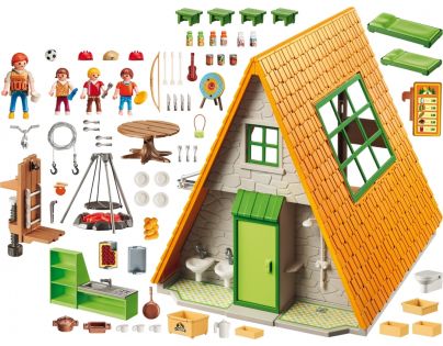 Playmobil 6887 Velká prázdninová chata