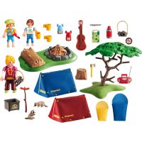 Playmobil 6888 Stanový tábor s LED táborákem 6