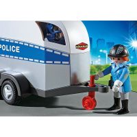 Playmobil 6922 Policajný príves pre kone 3