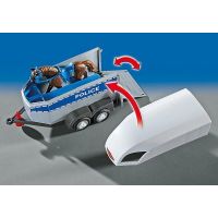 Playmobil 6922 Policajný príves pre kone 4